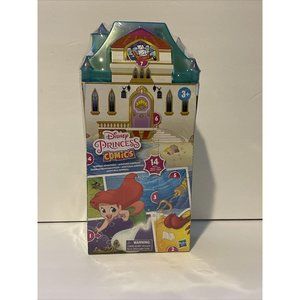 Disney Princess Comics Surprise Adventures Ariel W/ 5 Dolls, 14 Pieces. NEW
